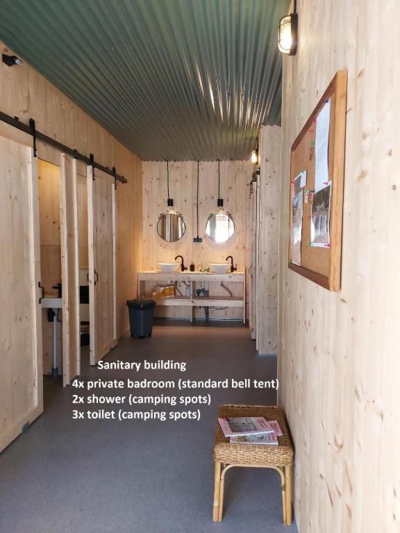 Bell Tent Glamping Essenhof アーフテーケルケ エクステリア 写真