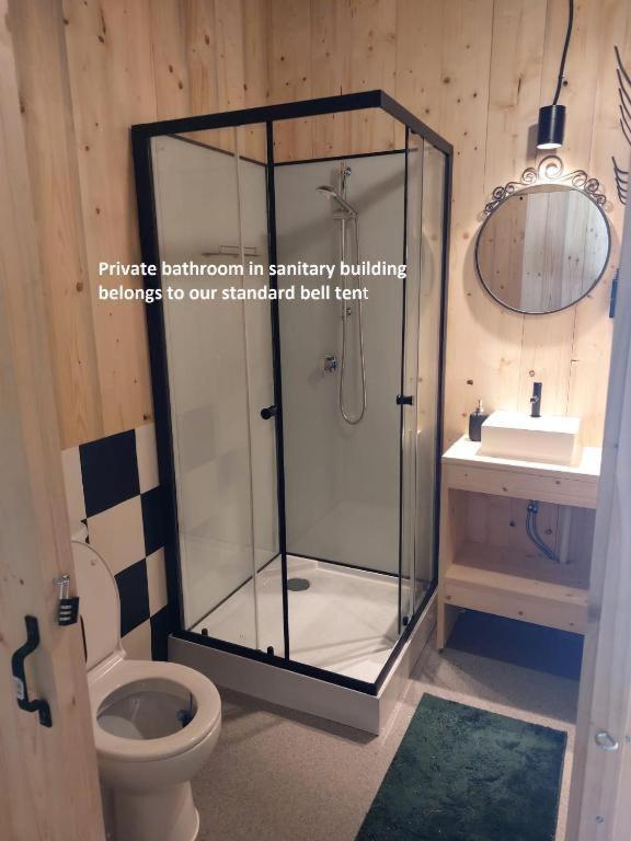 Bell Tent Glamping Essenhof アーフテーケルケ エクステリア 写真